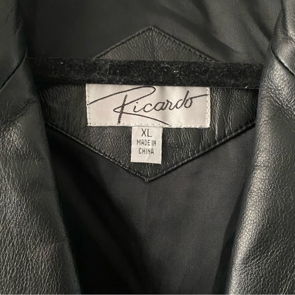 Ricardo leather long jacket - Picture 6 of 8